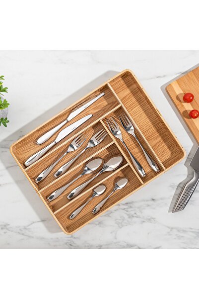 Generic Wooden Utensils Box - 41*30*4.5cm
