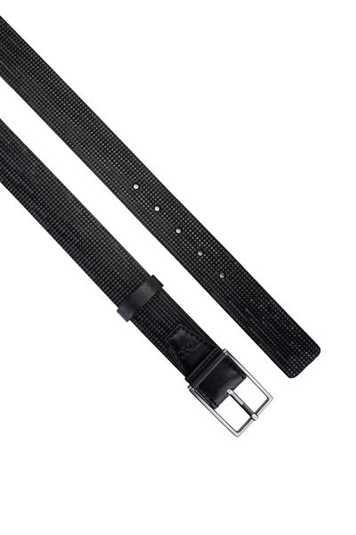 Tamer Tanca Men's Genuine Leather Black Belt