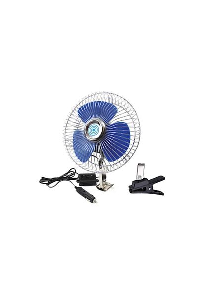 AMIO Metal car fan 24 V, with clamp