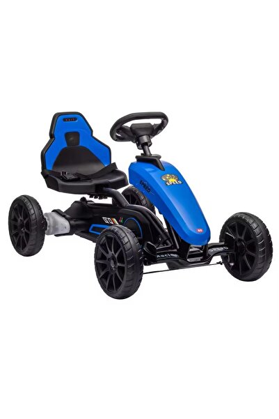 Nichiduta Kart electric pentru copii Speed Blue, 12V 45W, roti silenioase din spuma EVA, structura m