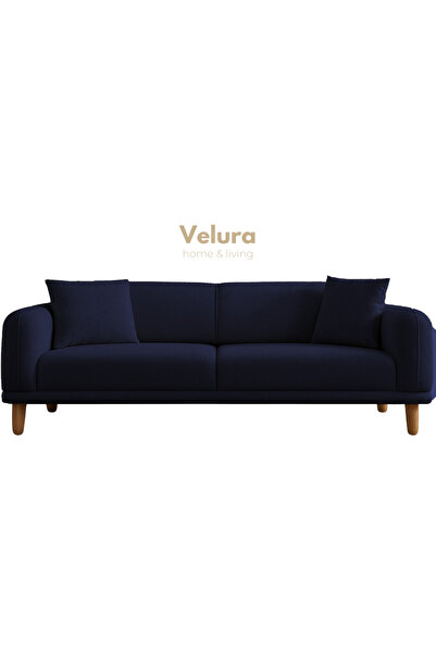 Velura Home & Living Lara Üçlü Koltuk & 3 ' lü Kanepe - Lacivert