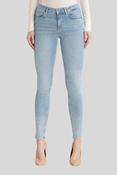 liu.jo Kadın Slim Fit Jean Pantolon Mavi