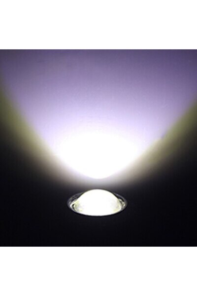 choice2 6 مصابيح LED بيضاء من نوع عين النسر مقاس 18 مم للدراجات النارية، مصاب...