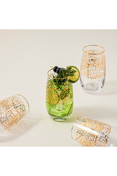 LA MESA Misk - 4-Pieces - Glass Tumblers Hiball