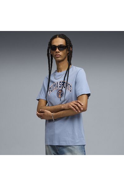 Puma Ανδρικό μπλουζάκι Sports Legacy Essentials για γκαρνταρόμπα