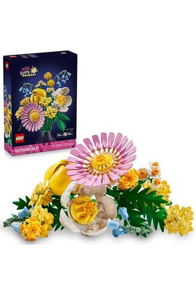LEGO Botanicals Petite Sunny Bouquet - Faux Flowers Building Set