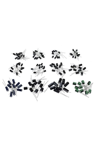 OEM Set Condensatore electrolitice aluminiu, 12 valori, 120 bucati