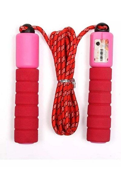 Toybox 3M Digital Jump Rope with Adjustable Quick Count Sports Counter