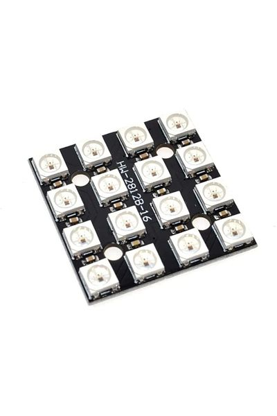 OEM Matrice LED 4x4, 16bit, WS2812, RGB