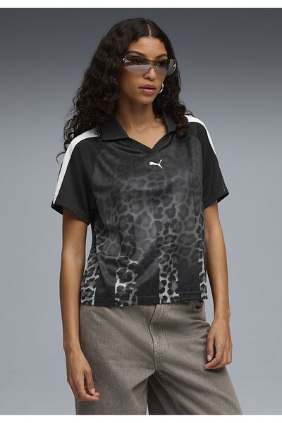 Puma T7 Leo Luxe Relaxed Football Jersey Women