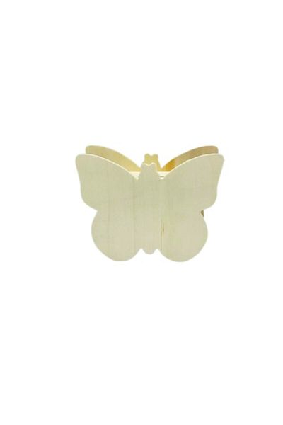 OEM Wooden Butterfly-Shaped Piggy Bank, 11x14x5cm