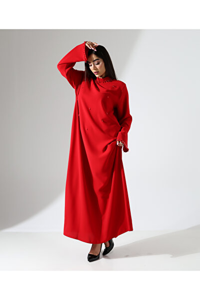 Fi'l Arz Fashion Crepe Invitation Dress