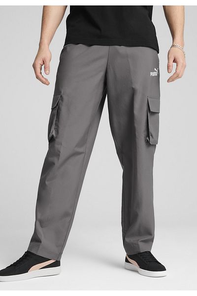 Puma Essentials No. 1 Logo Woven Cargo Pants Men