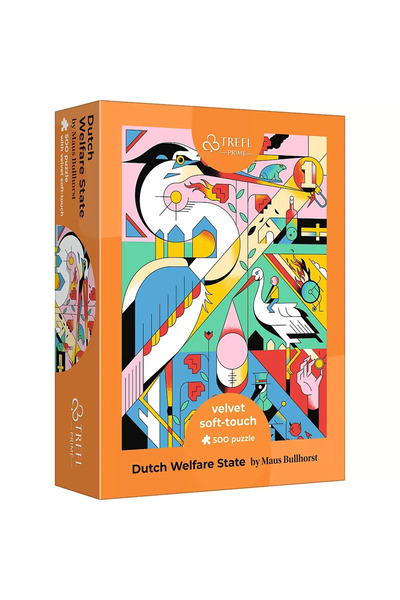 Trefl PUZZLE UFT VELVET 500 ABSTRAKTNÍCH OBRAZŮ