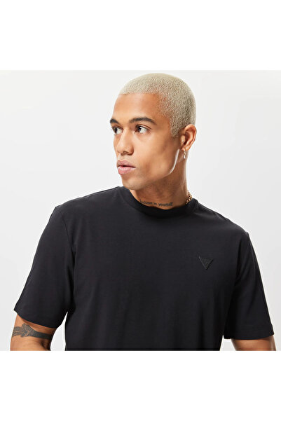 Guess Man Black Hedley Ss T-Shırt