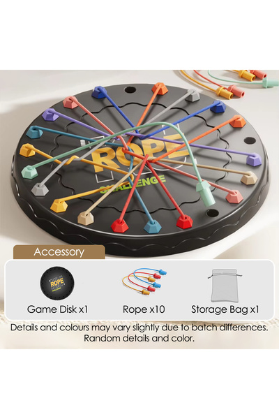 Choice لعبة طاولة معركة كسر الحبل للأطفال من Rope Untie، لعبة تفاعلية ممتعة للآباء والأطفال لكسر الحبل