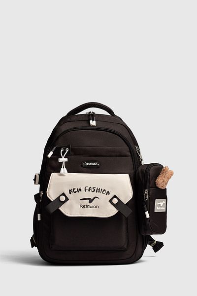 Fiyaka Rlx-1513 Unisex School Backpack Student Daily Travel Holiday Sports Walking Travel Sightseeing Camping Daily