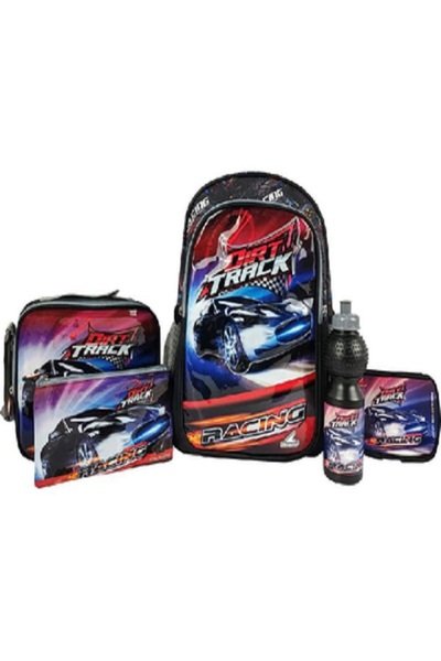 Royal Falcon Car 5-in-1 Value Set Backpack with Accessory