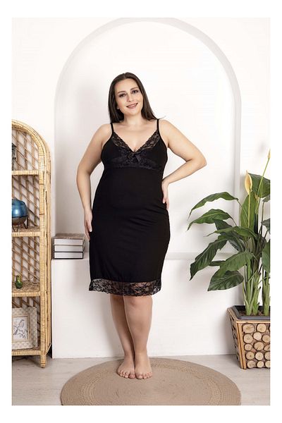 BELLİZZİ Women's Floral Patterned Viscose Fabric Lace Nightgown Dressing Gown Set 19203