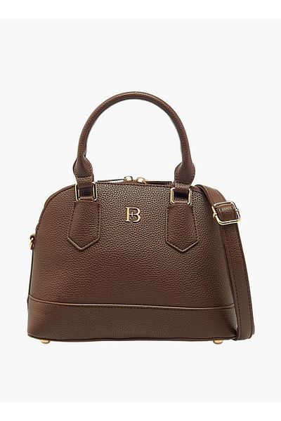 Flora Bella by Shoexpress Textured Tote Bag with Detachable Strap and Zip Closure