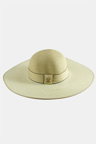 OSENSE قبعة من القش مخططة