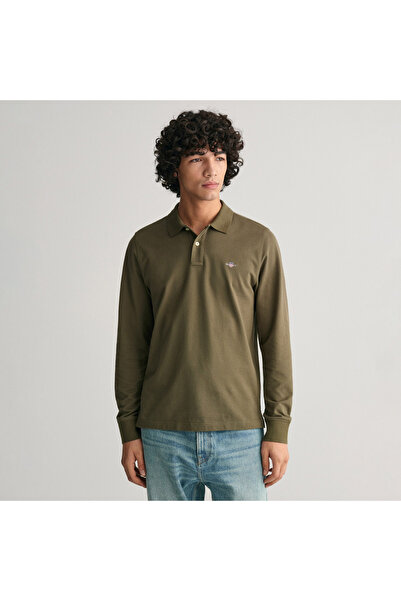Gant Erkek Yeşil Regular Fit Polo