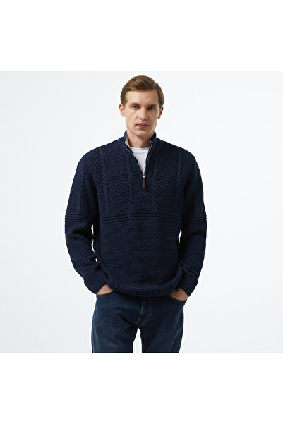 Nautica Erkek Lacivert Regular Fit Kazak