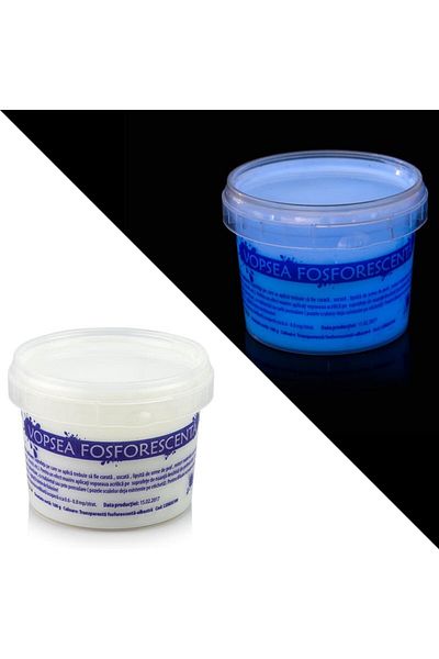 PROCART Glow in the dark phosphorescent, luminescent, transparent paint, set of 3 colors 30 g