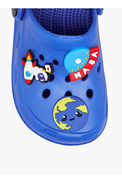 LBL by Shoexpress Space Jibbitz Embellished Clogs with Backstrap