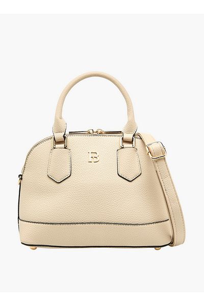 Flora Bella by Shoexpress Textured Tote Bag with Detachable Strap and Zip Closure