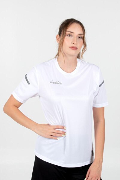 Diadora Μπλουζάκι Alto 25 Practice Λευκό