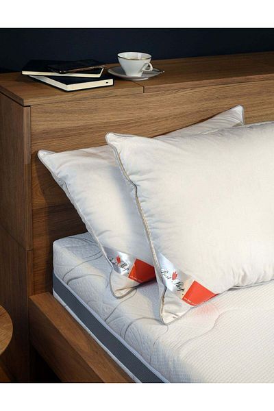 BEST SLEEP Perna Best Sleep Feather, 40x40cm, umplutura 50% puf de gasca,50% pana de gasca