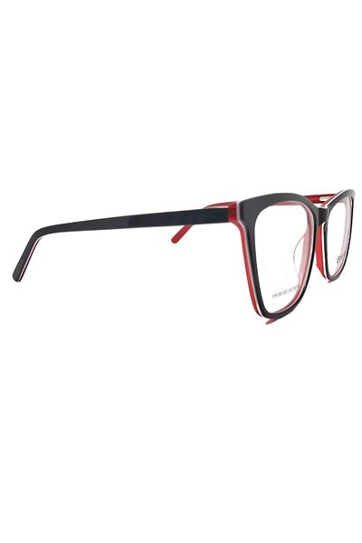 Emoji Black and red emoji eyeglasses frame