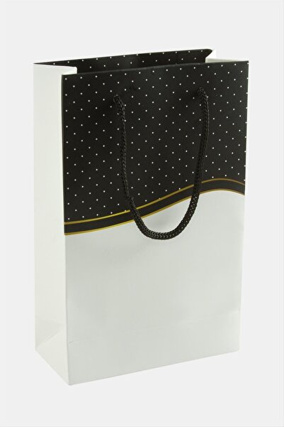 Ronanna 11*17 Speckled Drawstring Cardboard Bag 1 Piece