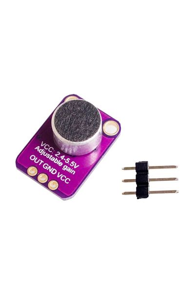 OEM Microphone with adjustable MAX4466 amplification