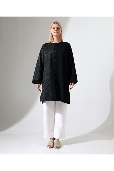 Fi'l Arz Fashion Woven Crepe Tunic