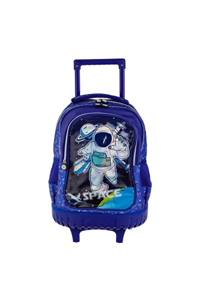OEM Rucsac cu cărucior - Model de astronaut spațial albastru