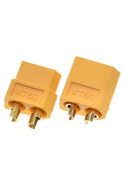 OEM Pair of Bullet Connectors for RC Lipo batteries, XT60