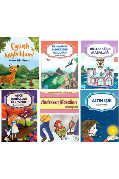 Timaş Çocuk Eyvah Kayboldum Ormandaki Macera Timaş 2,3 sınıflar için 6 kitap set