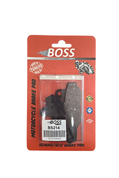 Bossparts Rks Freccia 125 150 Arka Fren Balatası Boss Yerli Üretim OBBS167