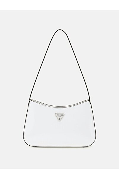 Guess حقيبة يد نسائية بيضاء من بيتولا HWNY9496170-WHI