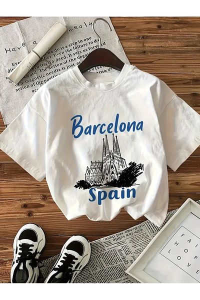 sole stories Premium Oversize Cut Short Sleeve Printed T-Shirt