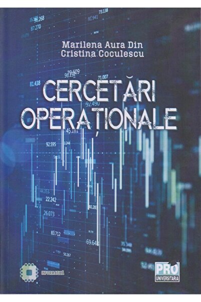 Editura Pro Universitaria Cercetari operationale, Cristina Coculescu