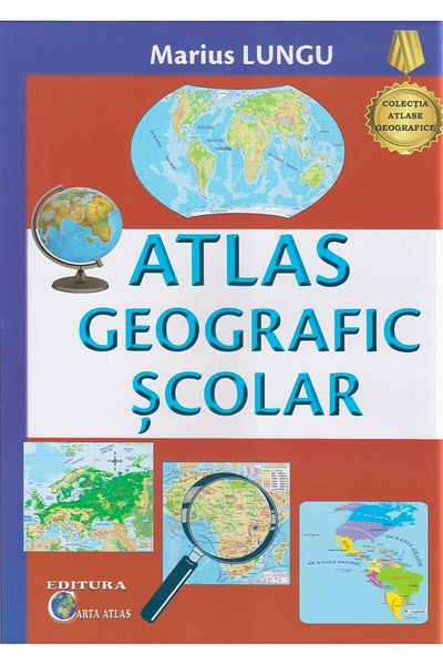 Editura Carta Atlas School Geographic Atlas, Marius Lungu