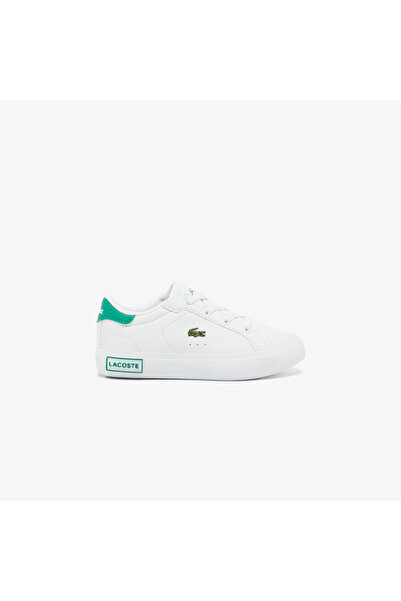 Lacoste Powercourt Çocuk Beyaz Sneaker