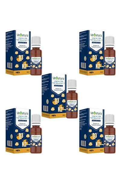 VeNatura D3 K2 Damla 20 ml 5 Adet