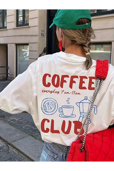 sole stories Premium Oversize Cut Short Sleeve Printed T-Shirt