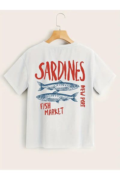 sole stories Premium Oversize Cut Short Sleeve Printed T-Shirt