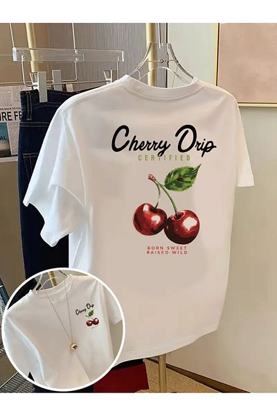sole stories Premium Oversize Cut Short Sleeve Printed T-Shirt