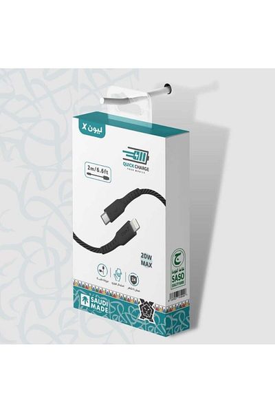 GENERAL LION-X 2m Fabric PD iPhone Cable